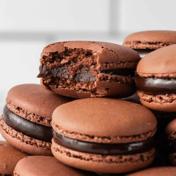 Chocolate Macarons - Pack of 6