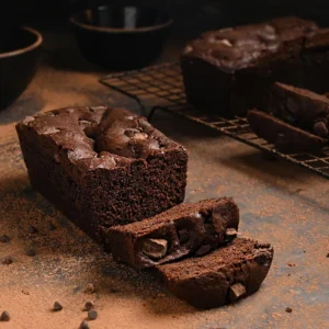 Triple Chocolate Tea Cake
