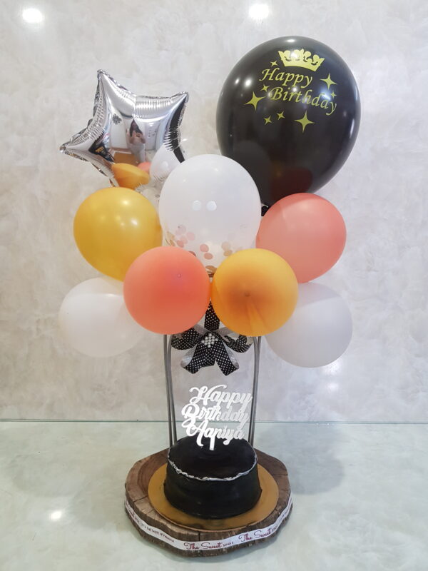 Balloon Surprise Cake