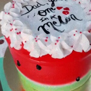 Watermelon Theme Cake