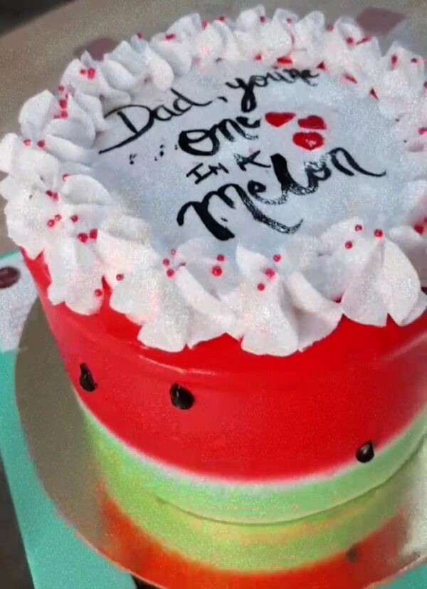Watermelon Theme Cake