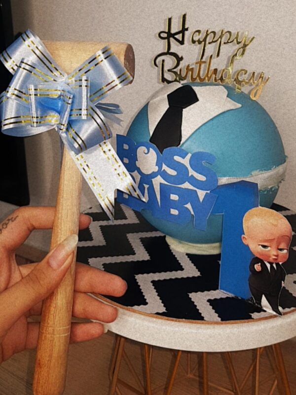 Boss Baby Pinata Cake