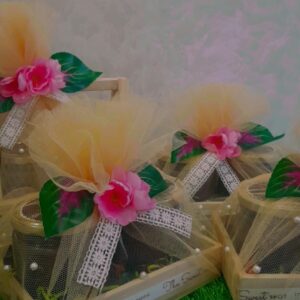 Floral Gift Jars Set