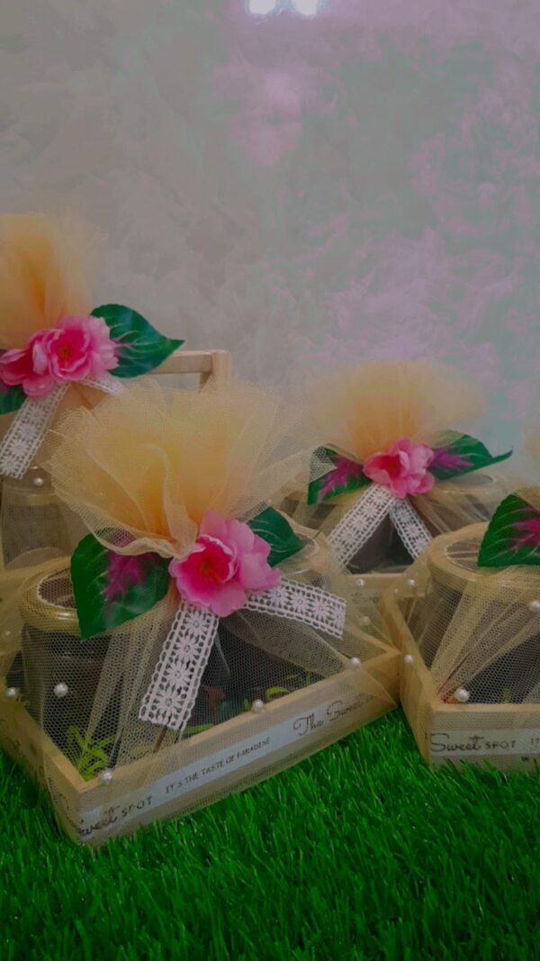 Floral Gift Jars Set