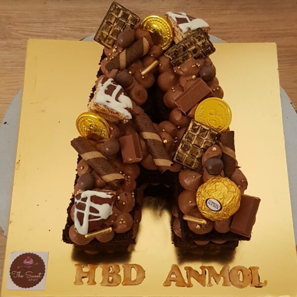 Alphabet A Chocolate