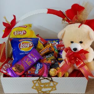 Chocolate Hamper with Teddy