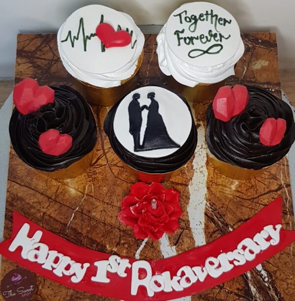 1st Rokaversary Cupcake Set