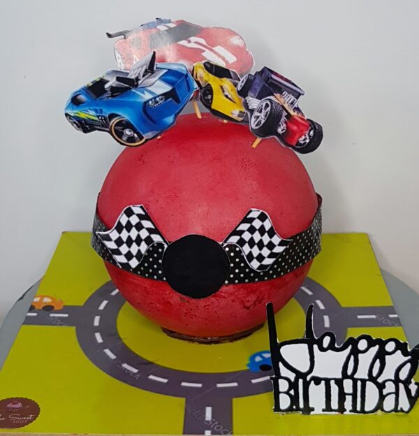 Chocolate Bomb Smash Cake