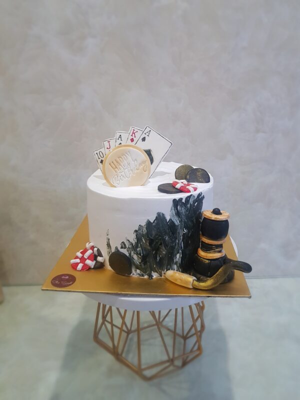 Casino Royale Birthday Cake