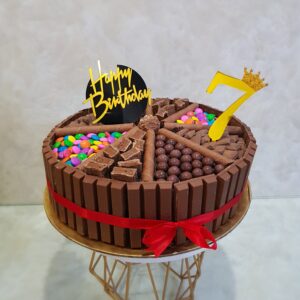 Choco Blast KitKat Cake