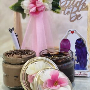 Bride-to-Be Floral Jar Dessert Set